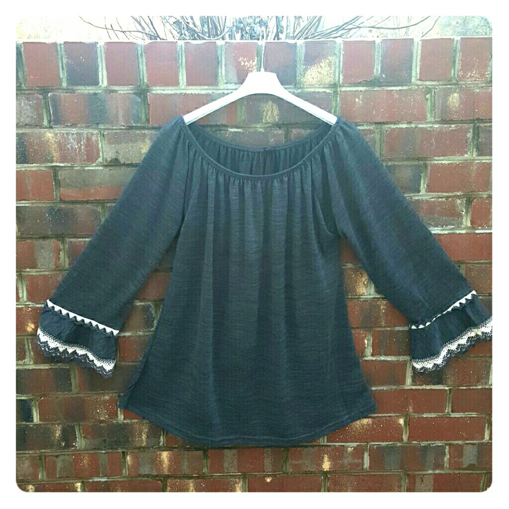 Off the Shoulder Sweater Top
